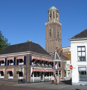 Peperbus, toren van de O.L.Vrouwe Basiliek Zwolle