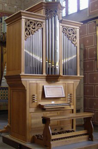 Koororgel (1986, gewijzigd 2007) Kaat en Tijhuis, Kampen